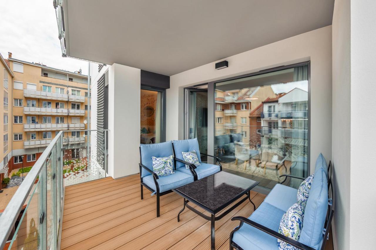 Apartamenty Sun & Snow Nadmorskie Tarasy Z Basenem Колобжег Екстер'єр фото