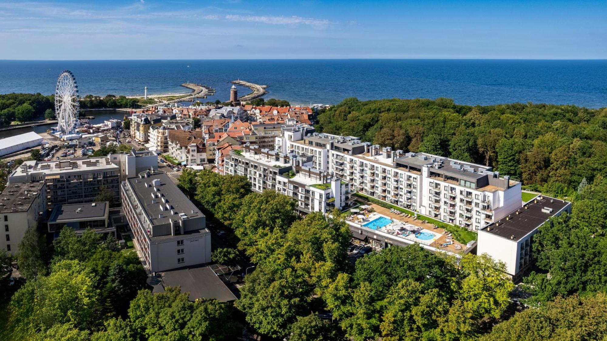 Apartamenty Sun & Snow Nadmorskie Tarasy Z Basenem Колобжег Екстер'єр фото