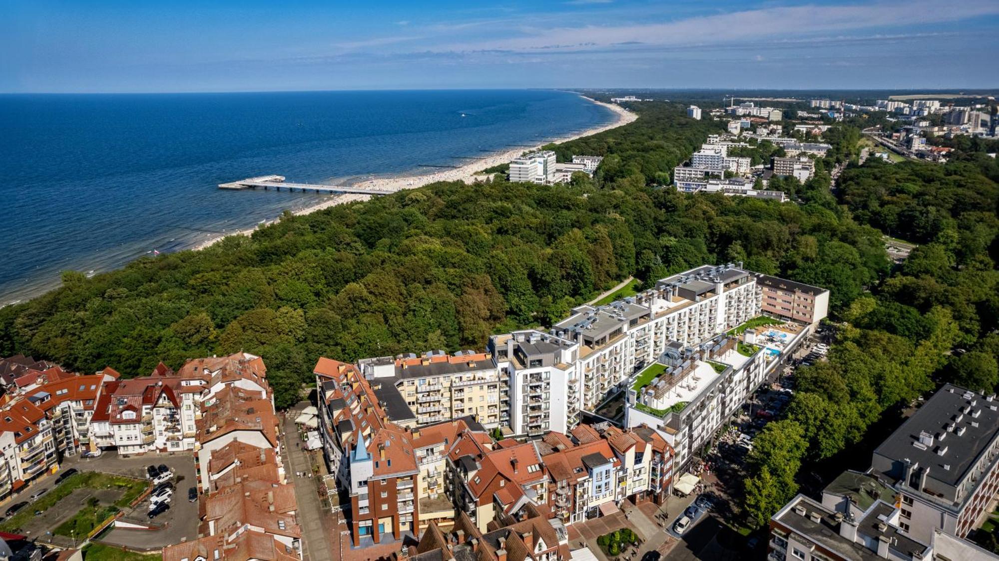 Apartamenty Sun & Snow Nadmorskie Tarasy Z Basenem Колобжег Екстер'єр фото